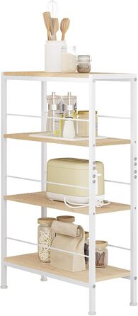 WOLTU 4-Tier Nischenregal