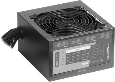 Блок живлення для ПК Tacens Anima APIII500 ATX 500W, 80 Plus Bronze, SMD технологія, ультратихий 120мм вентилятор
