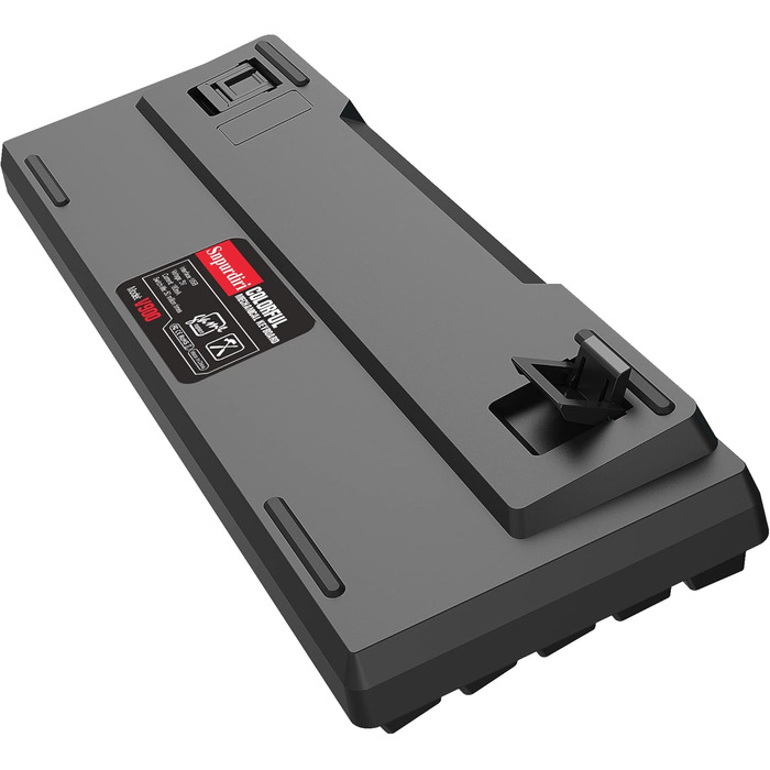 Механічна ігрова клавіатура Snpurdiri 60% з блакитним LED-підсвічуванням, 61 клавіша, Anti-Ghosting, червоний перемикач, компактний дизайн