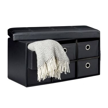Relaxdays Storage Bench
