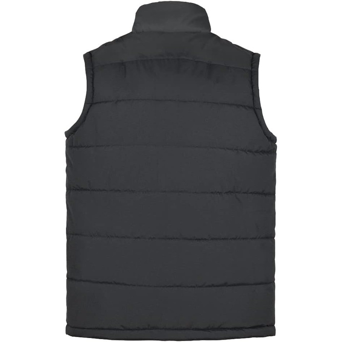 Чоловіча жилетка MADHERO з коміром-стійкою, стьобана безрукавка, XXL, темно-сірий