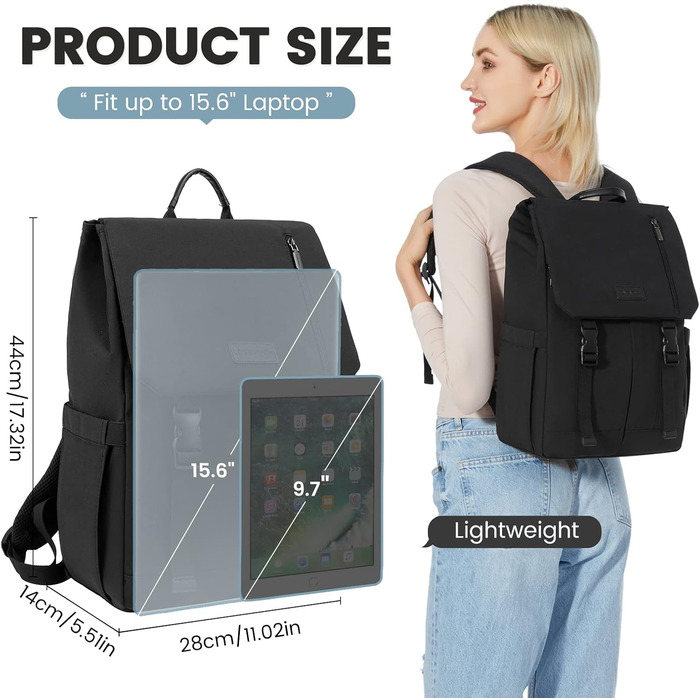 LOVEVOOK Рюкзак для ноутбука 15.6