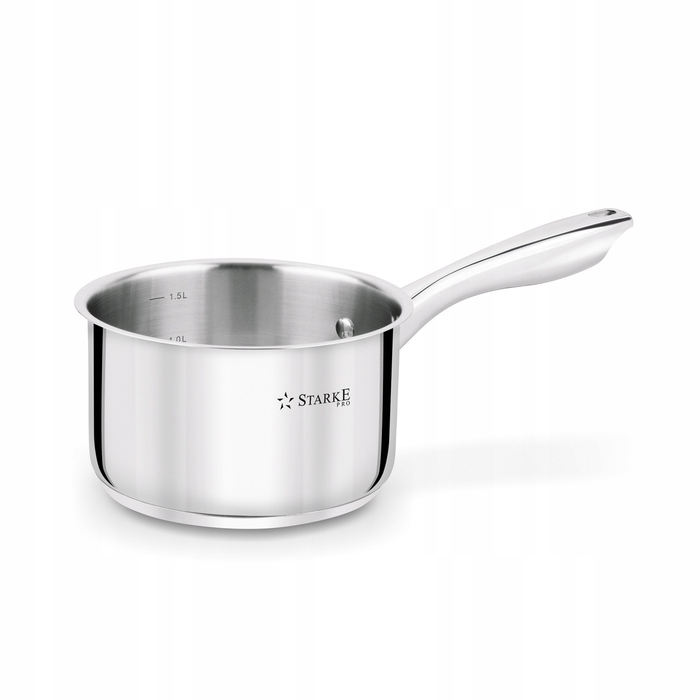 Набір посуду Starke Pro Treviso 10 предметів: каструлі для індукції та газу, сковорода та пароварка