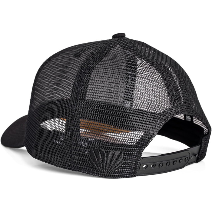 Кепка бейсболка Blackskies® Essentials Trucker Cap унісекс, чорно-коричнева, сітка, для вулиці та відпочинку