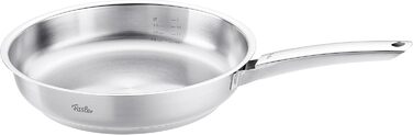 Сковорода Fissler Pure Collection Edelstahl Ø28 см, нержавіюча сталь, з внутрішньою мірною шкалою, виготовлено в Німеччині, для індукційних плит