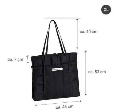 Сумка для подорожей з собакою Doctor Bark, зручна ковдра, підходить для алергіків, прання при 95°C, розмір X-Large, чорний колір