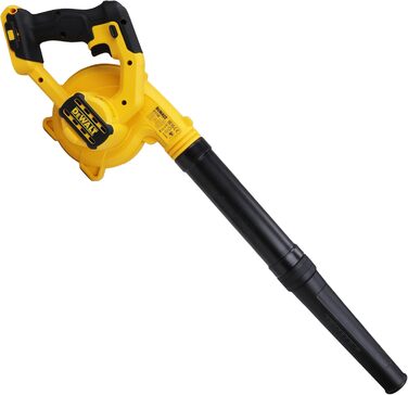 DEWALT Cordless Blower/Leaf Blower (18V, 290 km/h blowing speed, THREE-stage switch, delivered without battery and charger) DCV100-XJ