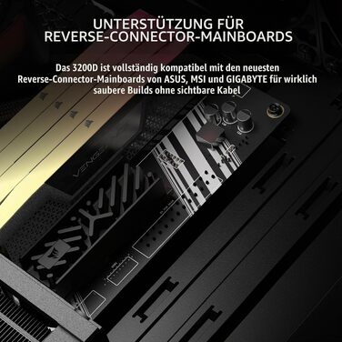 Корпус для ПК CORSAIR 3200D RS Mid-Tower ATX, димчасто-сірий (Rauchgrau)