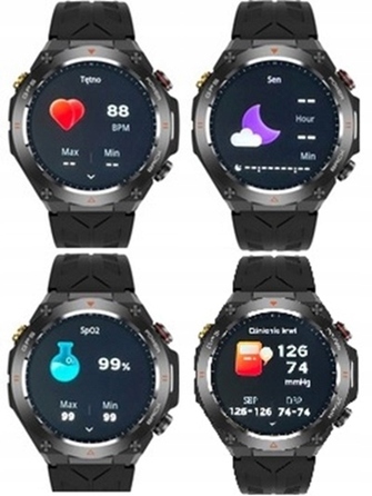 Смарт-годинник Brantek Sport Watch, чорний