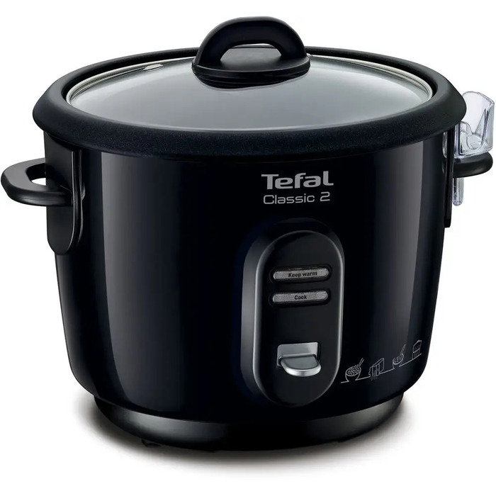Рисоварка Tefal Classic 2, 3 л, 500 Вт, чорна