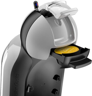 Кавомашина NESCAFÉ Dolce Gusto Mini Me від Krups, сірий колір Artic Grey, 15 Bar, 0,8 л резервуар, Eco-Mode