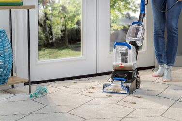 BISSELL PowerWash Compact Pet: компактний вертикальний мийник для килимів та м'яких меблів для видалення плям від тварин, 600W, з кабелем, 4058N