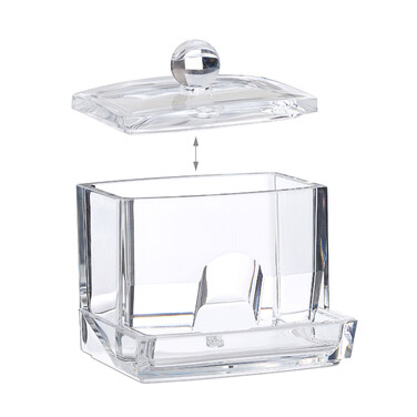 Relaxdays Cotton Swab Storage