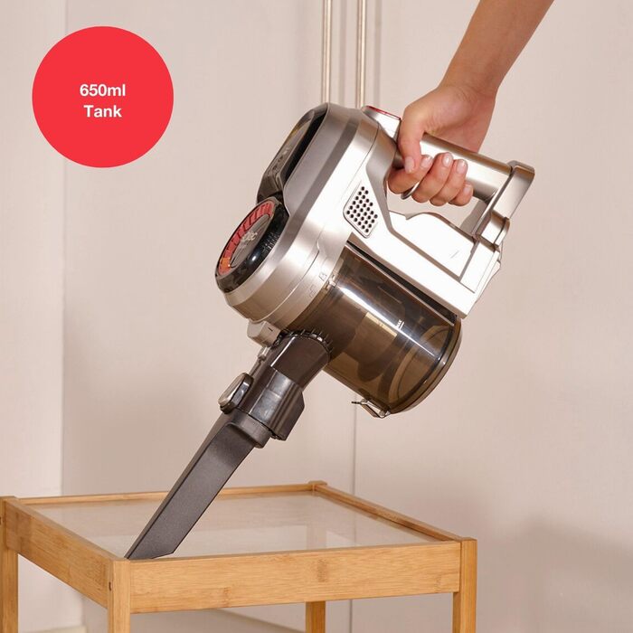 Електрична підміталка Solac Turbobat Digital Flex 29.6V AE2515 - 3 в 1, метал/пластик, колір: коричневий, мідний