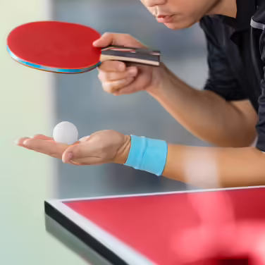 Relaxdays Folding Table Tennis Table with Accessories