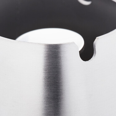 Relaxdays Stainless Steel Ashtray