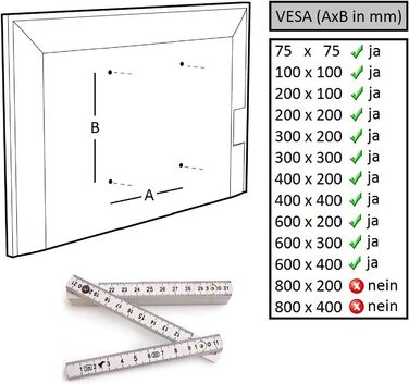 Кріплення для телевізора VESA NEG Profi Extender 5015 - поворотне, нахильне, висувне, для великих екранів (чорний)
