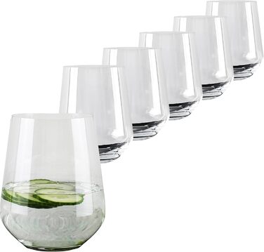 Набір з 6 склянок Sauerland GLAS Sarah, 700 мл - склянки для напоїв