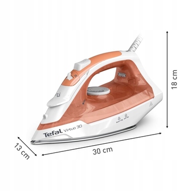 Праска TEFAL Virtuo 2C40E0 з вертикальною подачею пари, 2000 Вт