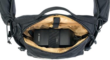 EVOC Hip Pack Pro E-Ride: нагрудник для електровелосипеда (3л, AIRFLOW, Airo Flex, Ventі Flap, тримач для пляшки)