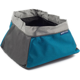 Складаний набір для годування собак Ancol, блакитно-сірий