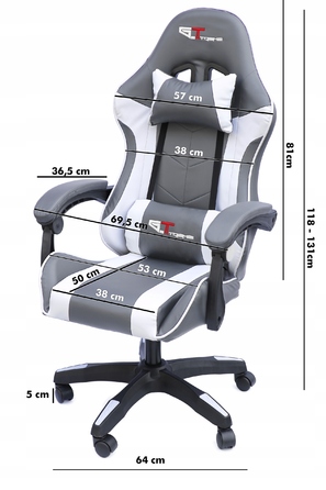 Ігрове крісло GT-EXTREME FG-PS-FR-018, екошкіра