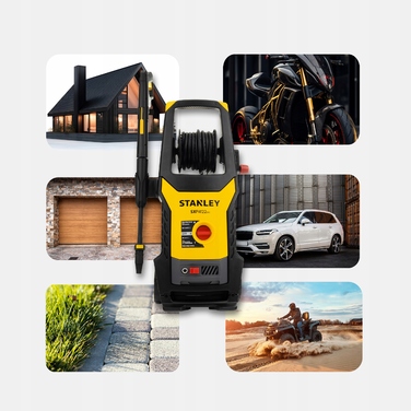Мийка високого тиску Stanley 2200 Вт 240 бар, шланг 8 м