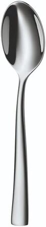 WMF Philadelphia Cutlery Set, 6 Persons, 30 Pieces, Monobloc Knives, Polished Cromargan Stainless Steel, Shiny, Dishwasher Safe, Single