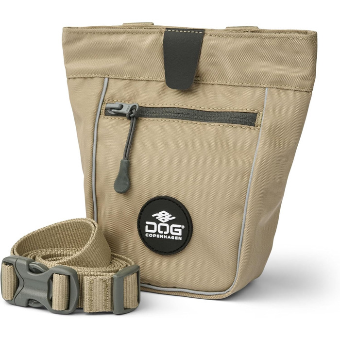 DOG Copenhagen Go Explore Ле́ркліташе - Сумка для ласощів для собак, сіра