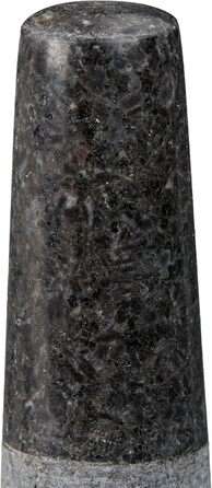 Гранітний ступка з пестиком Relaxdays, сірий, Ø 8,5 см, об'єм 100 мл