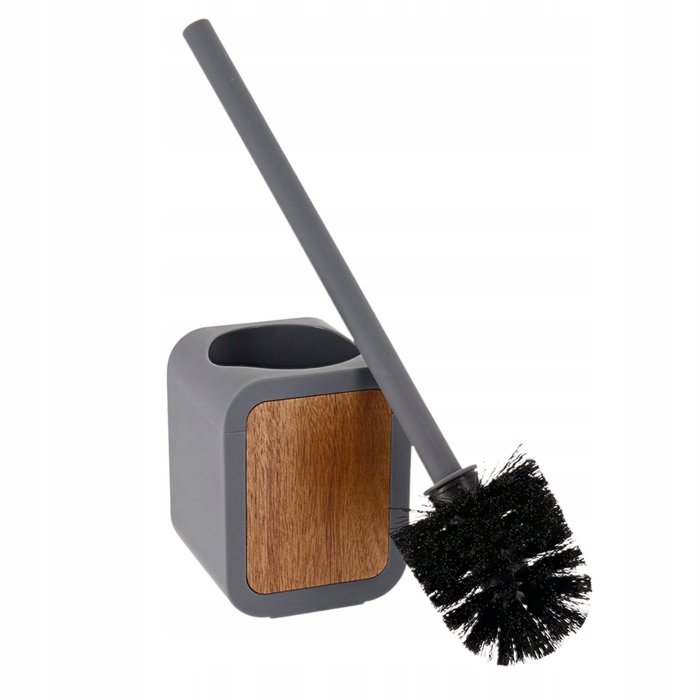 Підлоговий унітазний йоржик у контейнері, графітовий