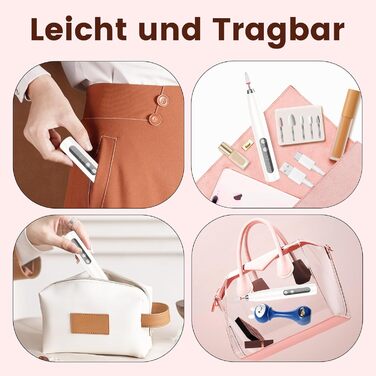 Електричний фрезер для нігтів DOCOCO з USB-C, для гелю та акрилу, манікюрний набір