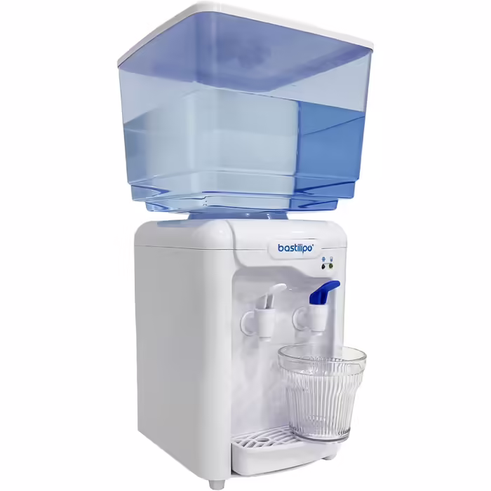 BASTILIPO Cold Water Dispenser, 7 L, Temperature Cooling Deposit System between 8 – 15 °C, 65 W, White