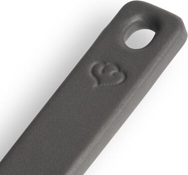 Чавунна гриль-сковорода Springlane 26 см емальована сіра - для всіх плит, включаючи індукцію