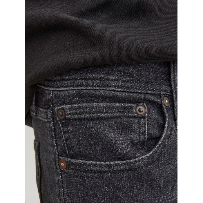 Джинси чоловічі Jack & Jones Slim Fit JJIGLENN Original SQ 330 NOOS, темно-сірі (28W/32L)