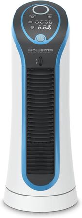 Турбовентилятор Rowenta Eole Compact VU6210: компактний, 44 см, білий/чорний