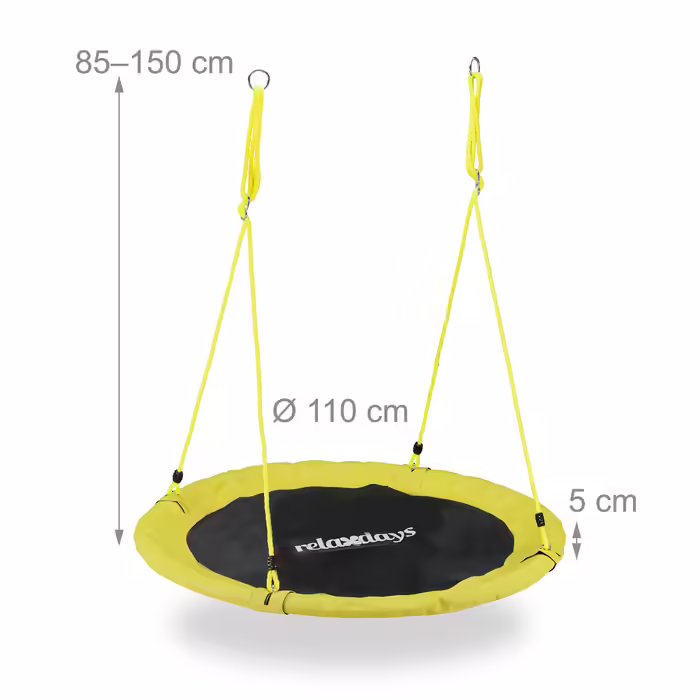 Relaxdays Nest Swing 110 cm