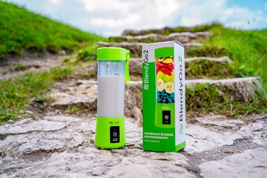 Стаціонарний блендер BlendyGo 250 Вт, сріблястий/сірий, 0,4 л