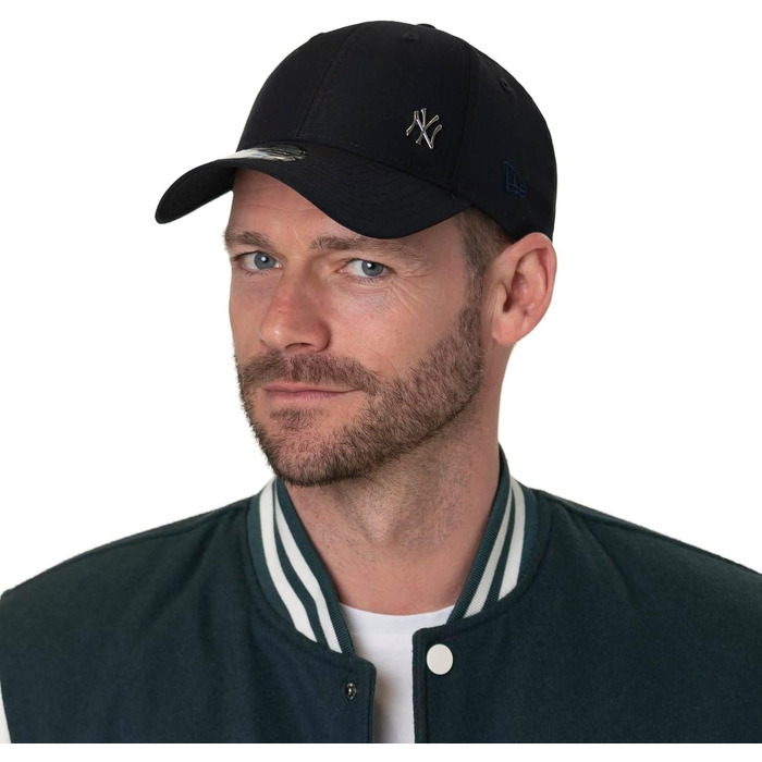 Кепка New Era MLB Flawless Logo Basic Нью-Йорк Янкиз - Синя, універсальний розмір