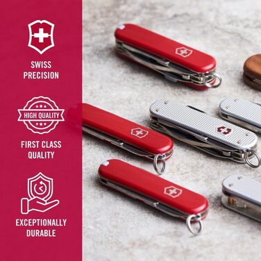 Мультитул Victorinox Jetsetter: швейцарський ніж з 7 функціями, магнітна викрутка Phillips, відкривачка для пляшок