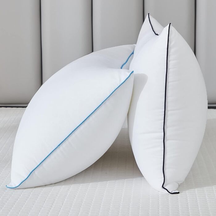 Flanhorest Cooling Pillow for Hot Sleepers – for Side and Back Sleepers – Adjustable Queen Bed Pillow – Shredded
