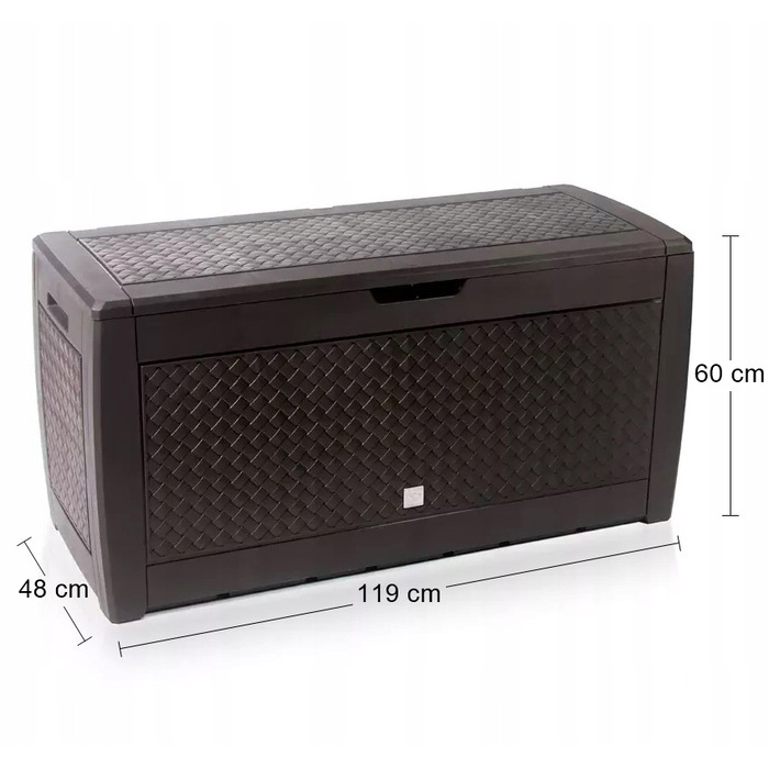 Садовий бокс для зберігання Matuba 310л, колір umbra - Prosperplast MBM310-440U