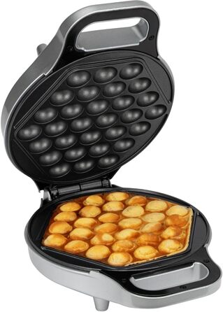 Clatronic Bubble Waffle Maker - 700W Rotating Waffle Iron with Non-Stick Surface | WA 3772