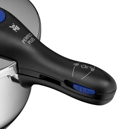 Мультиварка WMF Perfect Plus One Pot 6,5л з вставкою, для індукції, з захистом від полум'я, великим сигналом, 2 рівнями приготування, знімний ручка кришки