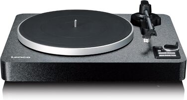 Програвач вінілу Lenco LBT-188 Bluetooth коричневий: цифрове кодування на MP3, ремінний привід, 2 швидкості (33/45 об/хв), антискейтинг