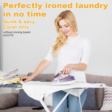 Чохол для прасувальної дошки універсальний, 125*46 см, бавовна, для парогенератора та праски (темний колір)