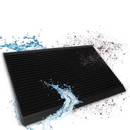 Гумова килимок для підлоги Floordirekt 60 x 90 см - килимок для входу, антиковзаюча, для дому та вулиці