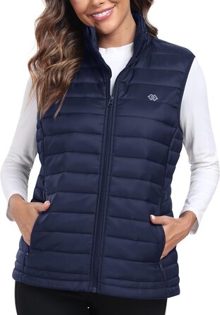 oFiz Steppweste Daen: Легка степкова жилетка Daen для активного відпочинку, туризму та подорожей (Синій, L)