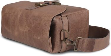 Чохол для камери MegaGear Torres з натуральної шкіри, оливковий (Mink)