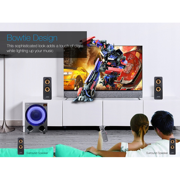 Акустична система 4.1 Fenda F7700x 80 Вт, чорна